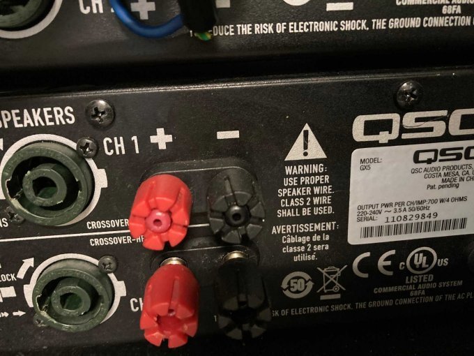 Anschlüsse Verstärker