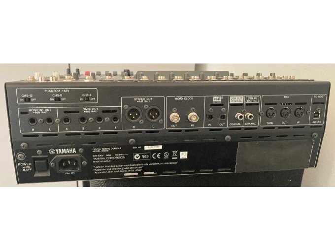 Rückseite Mischpult