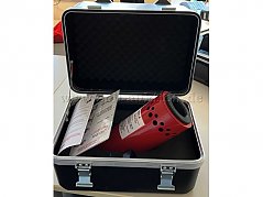 Entladestation im Koffer