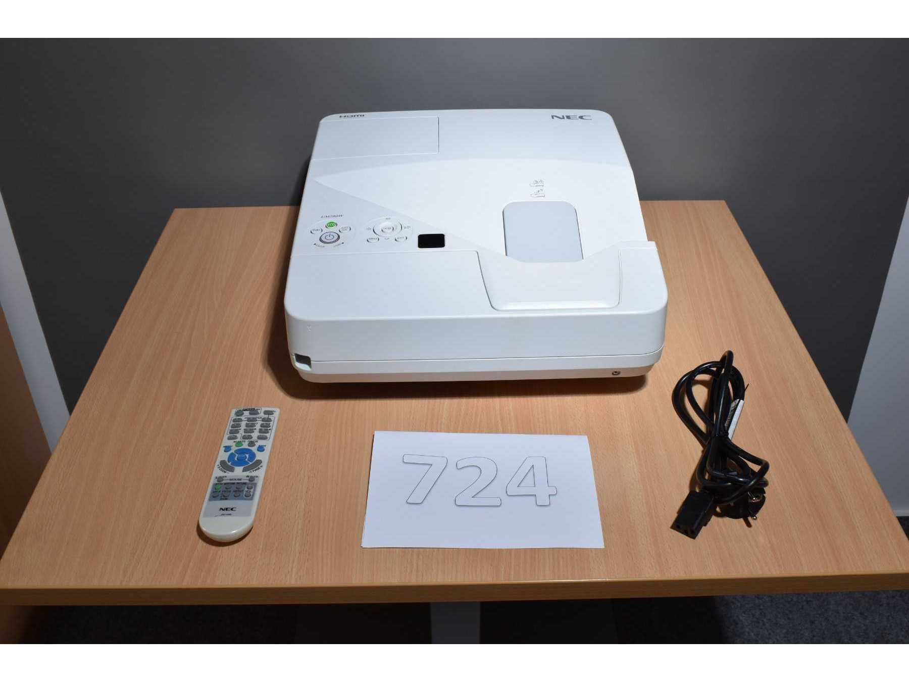 NEC UM280W Nahbereichsbeamer Kurzdistanzbeamer
Gesamtansicht