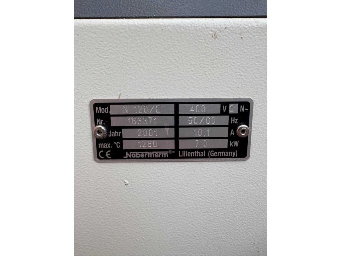 Ansicht Typenschild