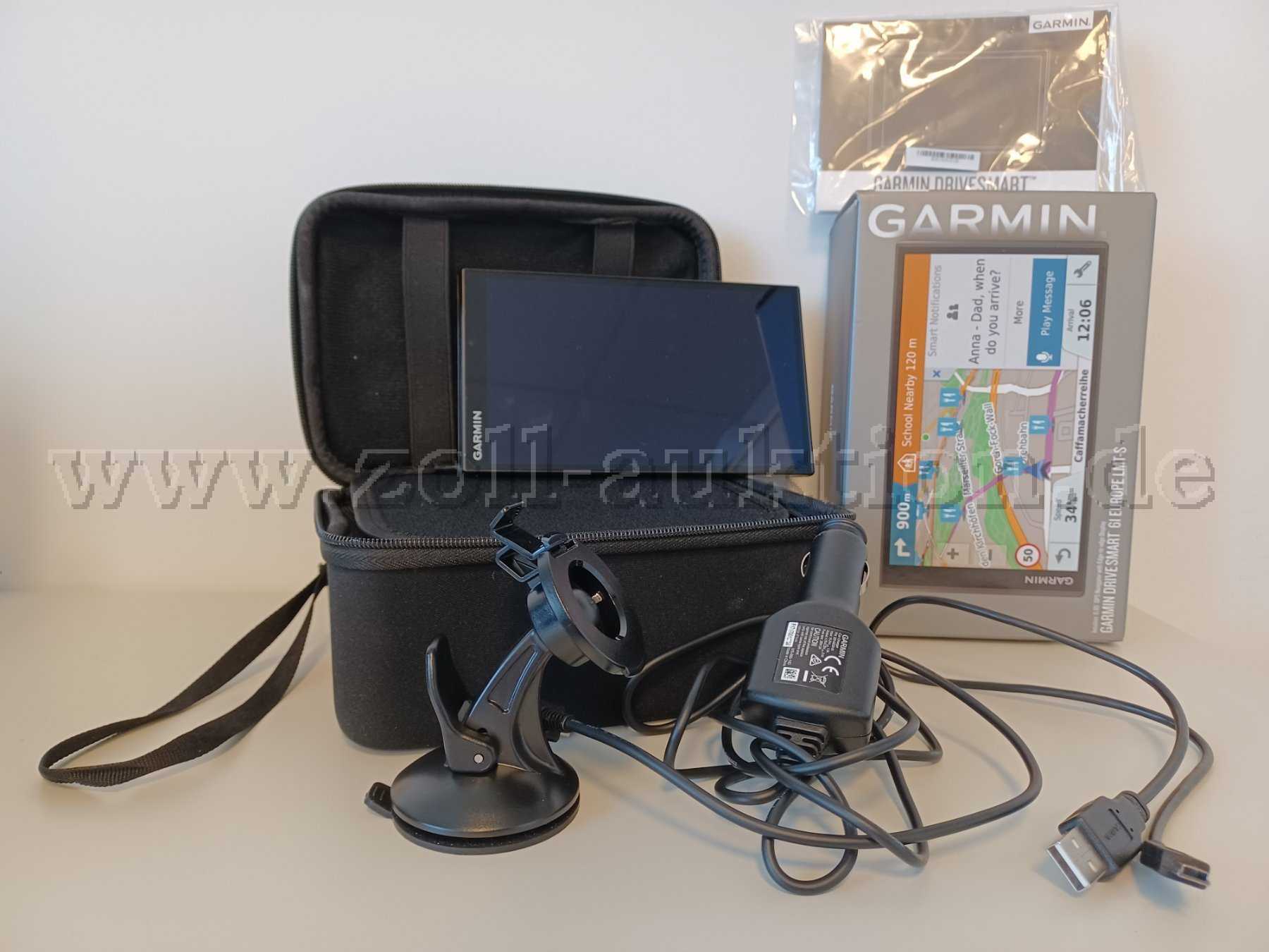 Komplettansicht Garmin Navigationsgerät