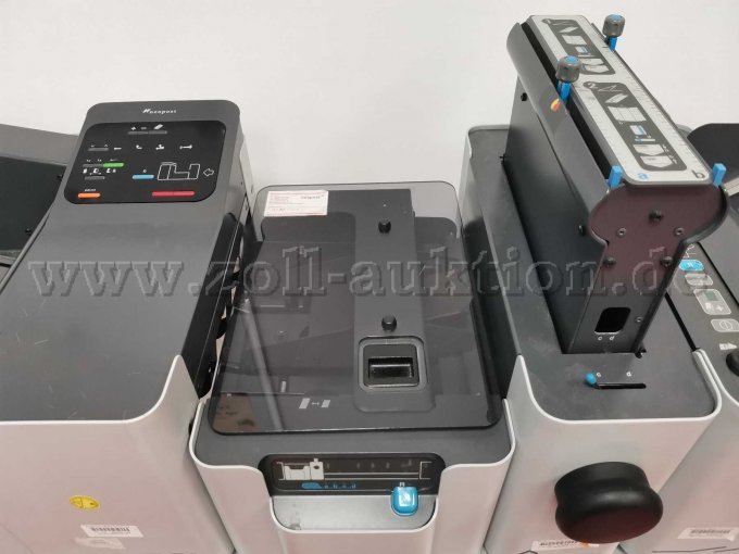 Kurvertiermaschine Bedienteil