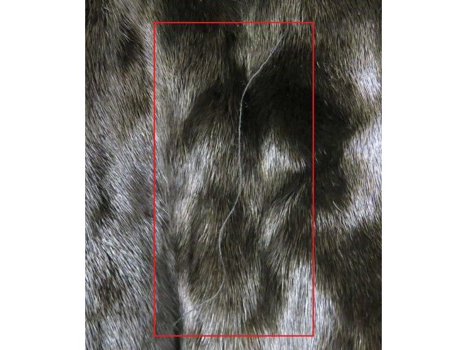 Beispiel sichtbarer langer Faden