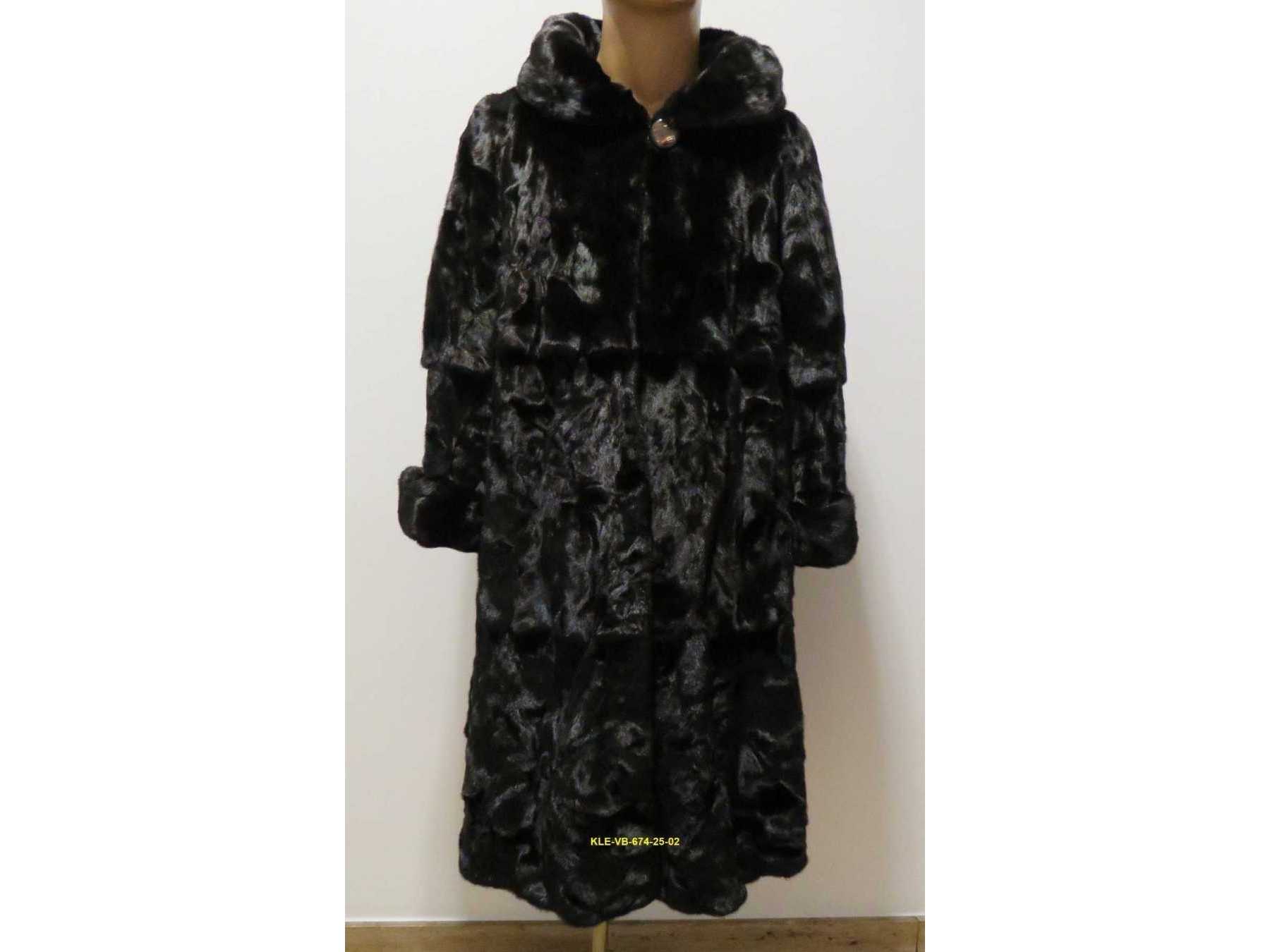 dunkelbrauner Nerzmantel "Blackglama"