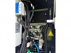 Generator in der Umhausung