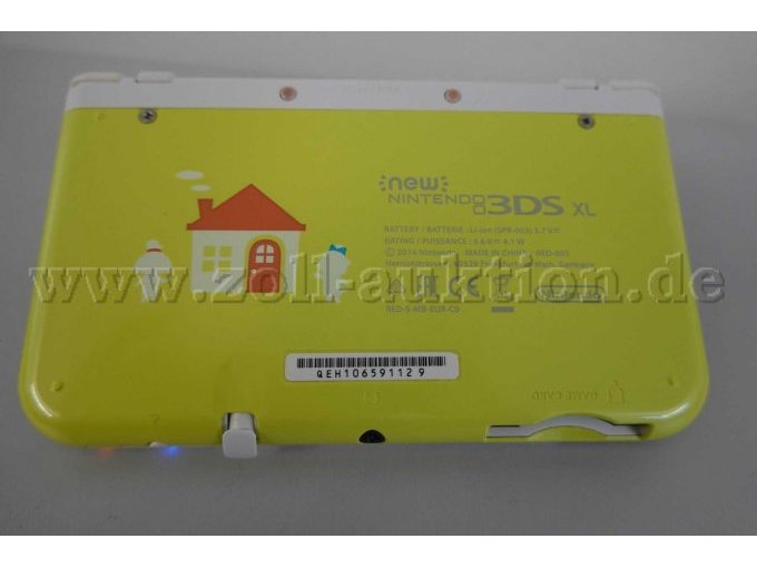 Nintendo 3 DS, Rückseite