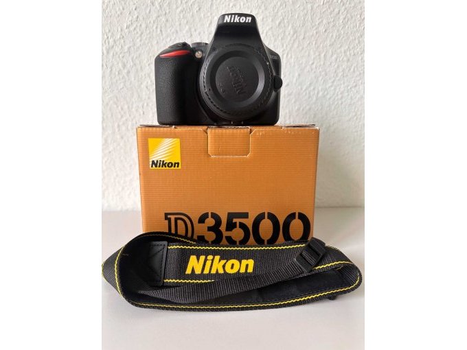 NIKON D3500 - Gesamtansicht Lieferumfang