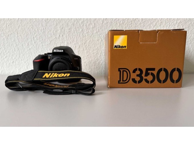 NIKON D3500 - Gesamtansicht Lieferumfang