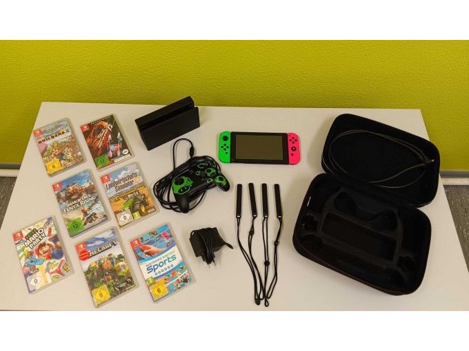 Nintendo Switch mit Zubehör