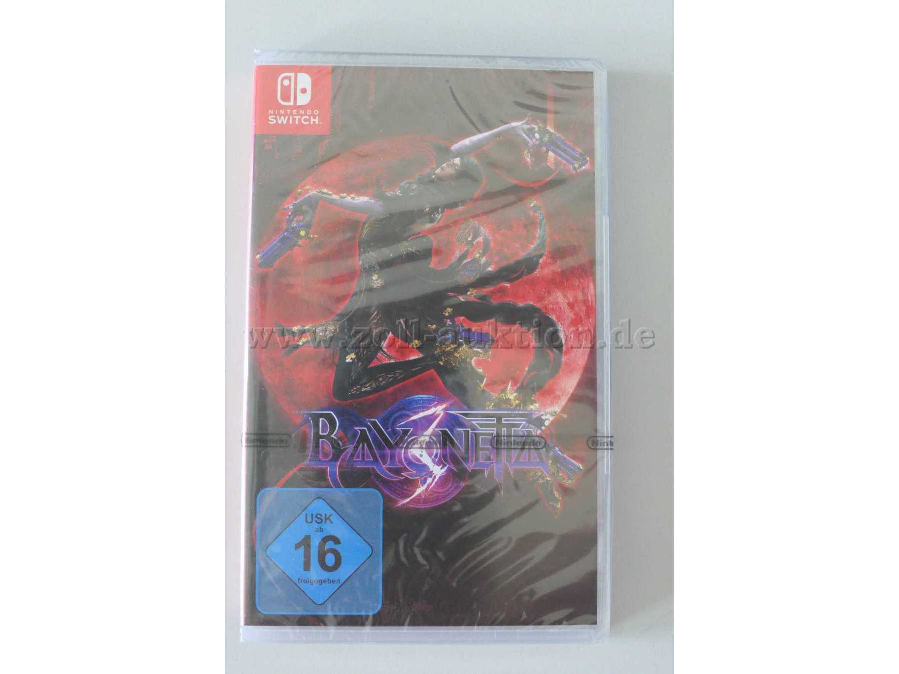 Nintendo Switch Spiel "Bayonetta 3", OVP und versiegelt Gesamtansicht von vorne