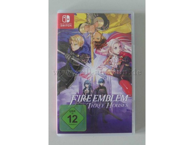 Nintendo Switch Spiel "Fire Emblem Three Houses" OVP Gesamtansicht von vorne