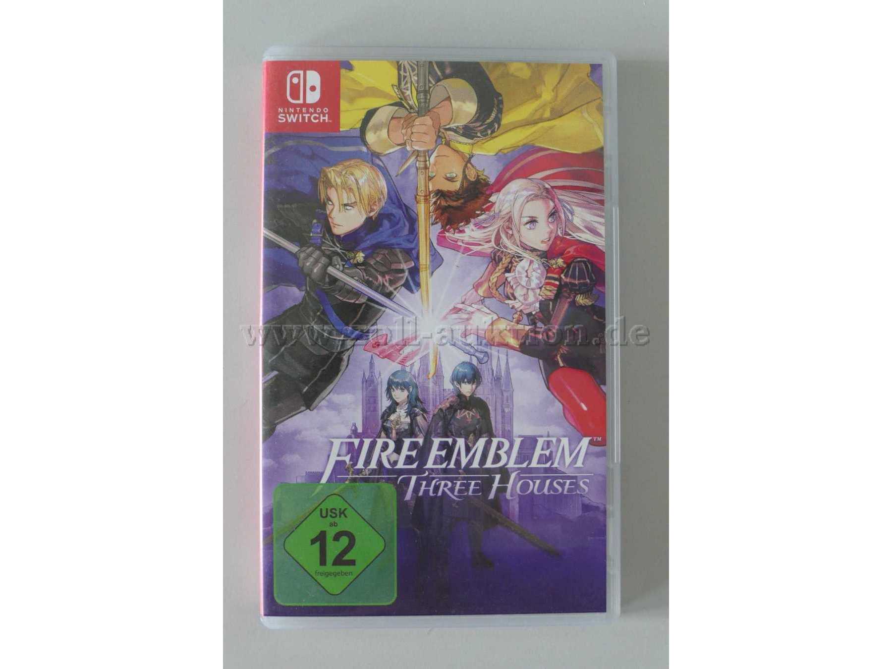 Nintendo Switch Spiel "Fire Emblem Three Houses" OVP Gesamtansicht von vorne