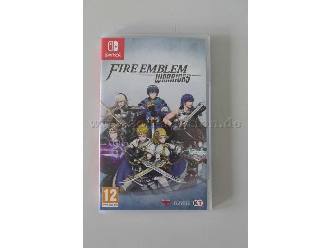 Nintendo Switch Spiel "Fire Emblem Warriors" OVP Gesamtansicht von vorne