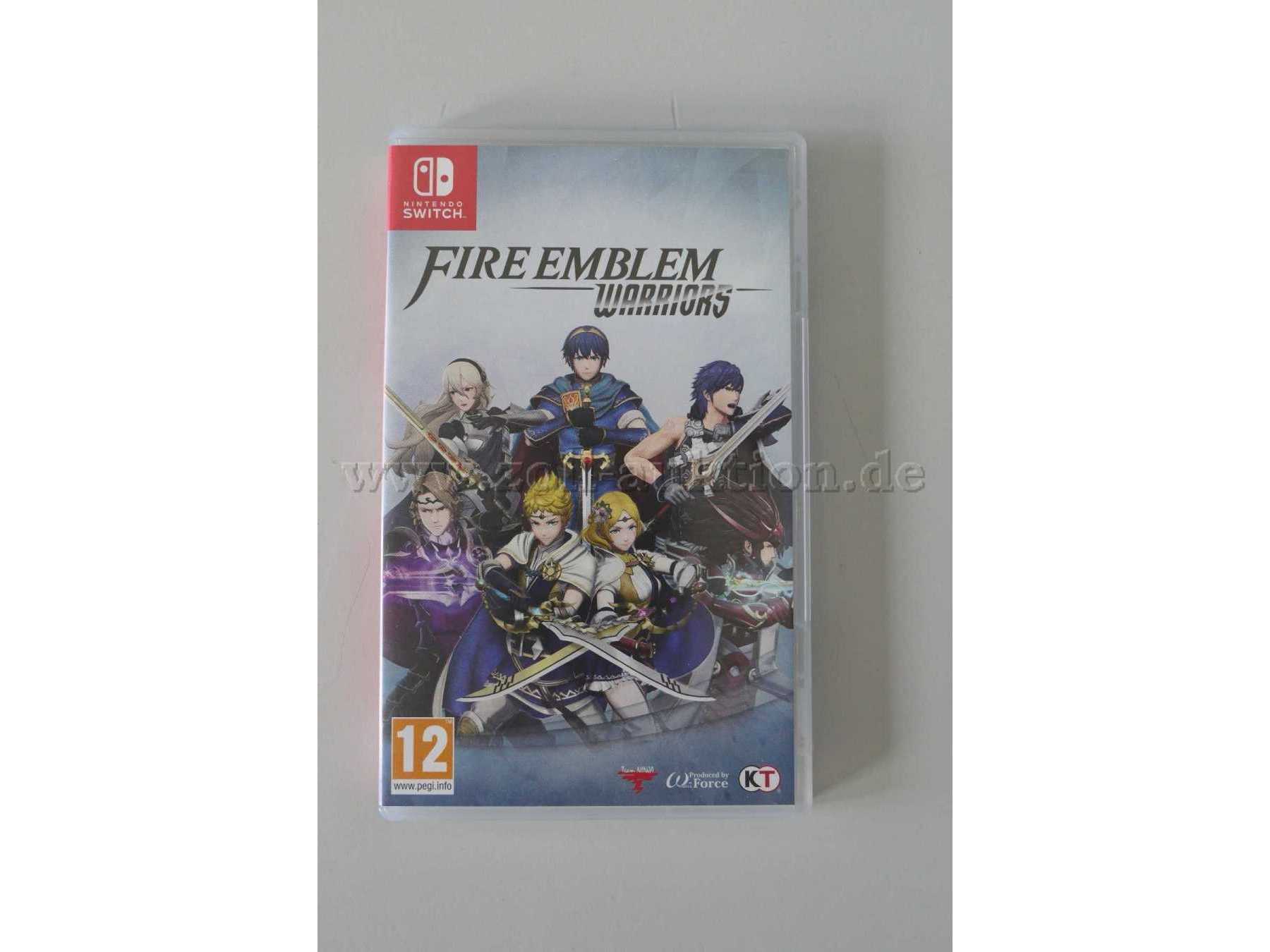 Nintendo Switch Spiel "Fire Emblem Warriors" OVP Gesamtansicht von vorne