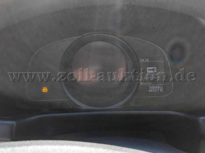 Blick auf den Digitaltacho