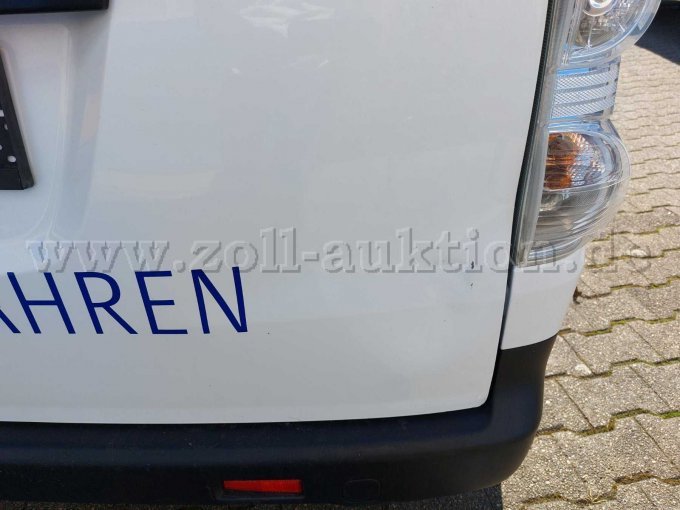 Beule auf Heckklappe