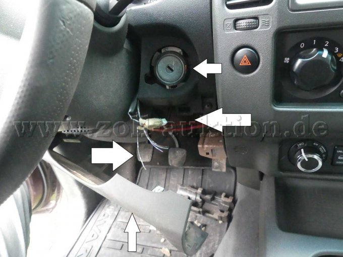 Schaden Zündschloss