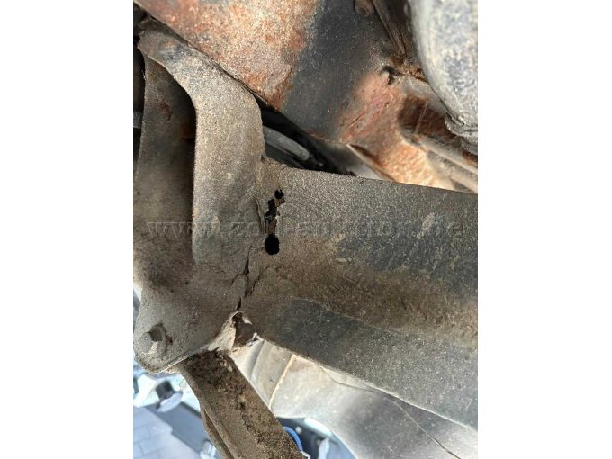 Ansicht Durchrostung