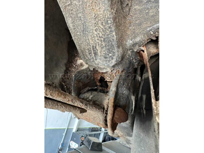 Ansicht Durchrostung