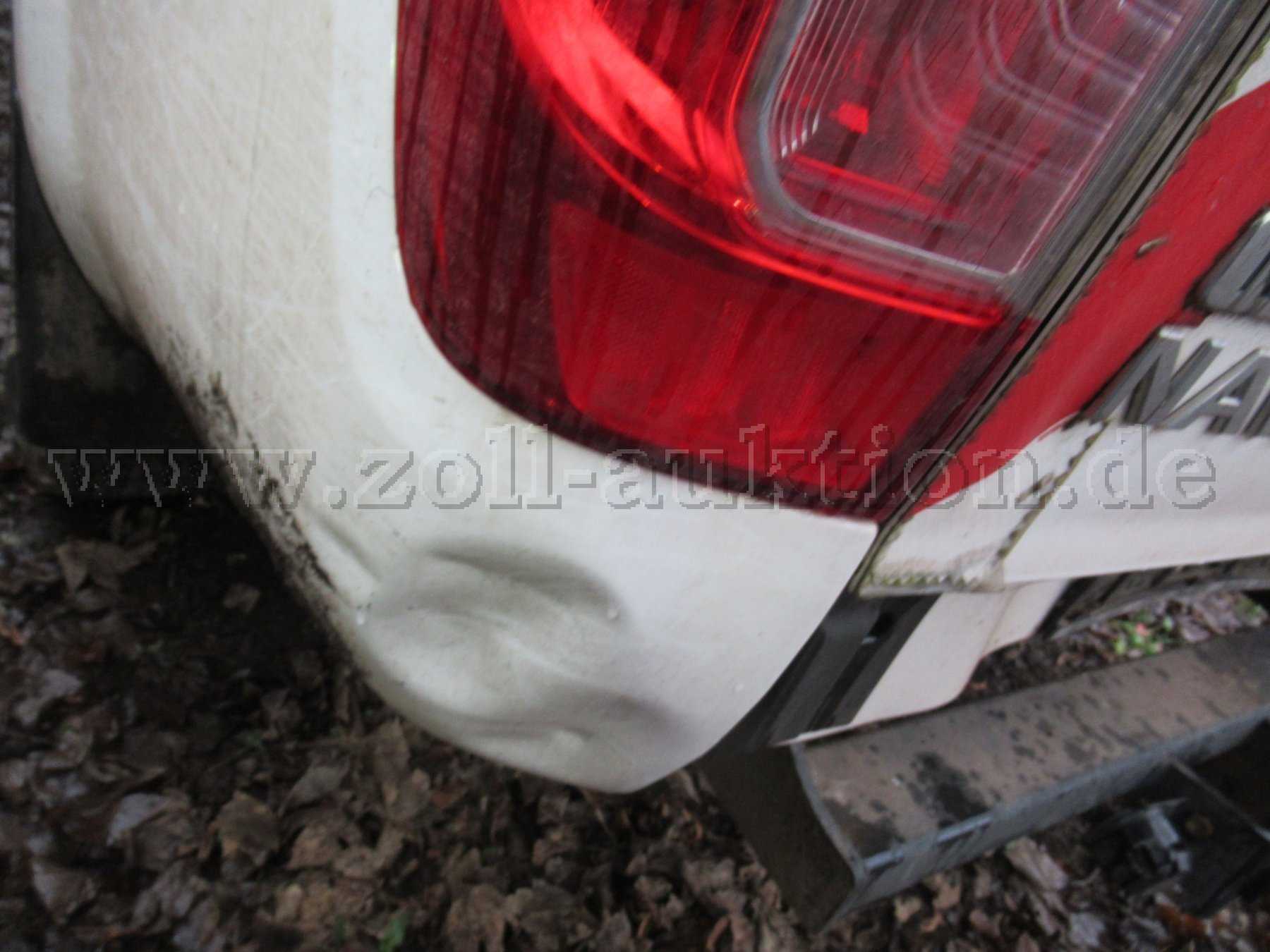 Seitenwand hinten rechts eingedellt