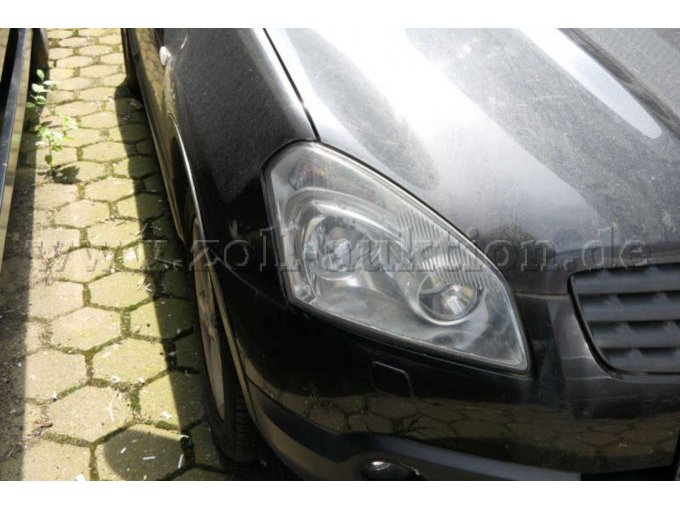 Nissan Qashqai
Detailansicht vorn, Scheinwerfer