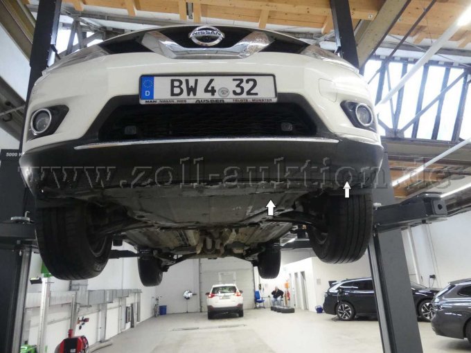 Beschädigung Unterbodenverkleidung