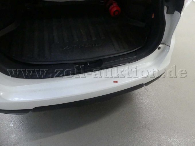 Beschädigung Stoßfänger hinten