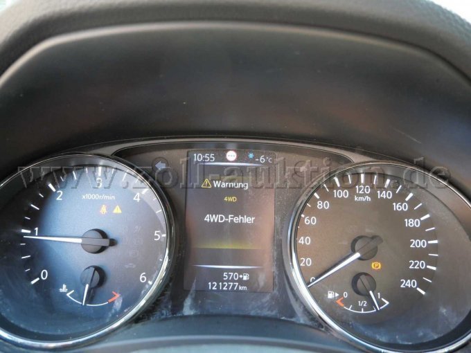 Fehlermeldung Kombiinstrument