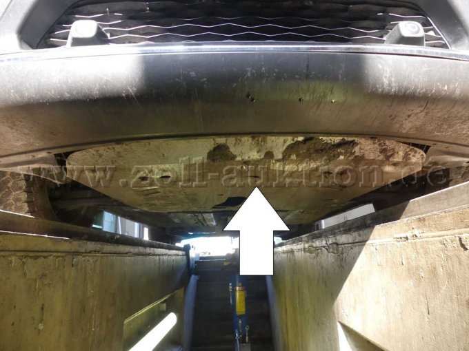 Beschädigung Unterboden