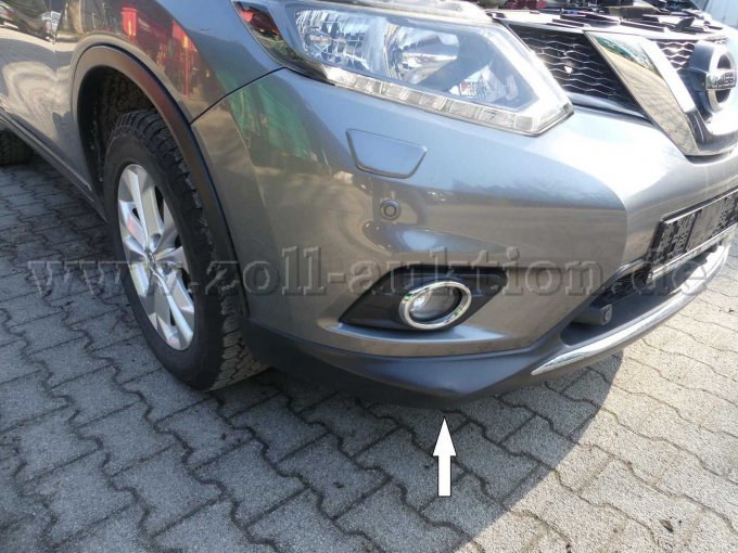 Beschädigung Stoßfänger vorn