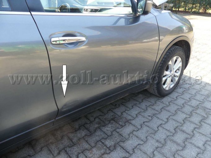 Beschädigung Seite rechts