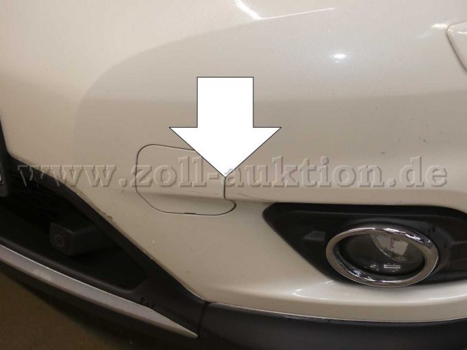 Beschädigung Stoßfänger vorne links