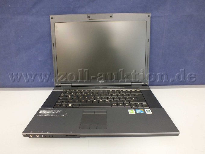 Ansicht des geöffneten Notebook