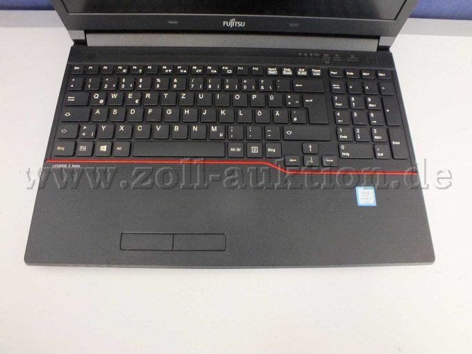 Ansicht der Tastatur von oben