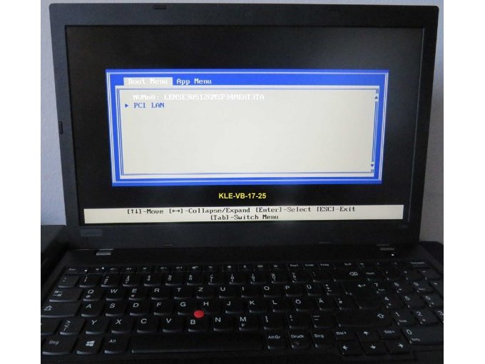 Notebook Beschreibung Festplatte (Musterbild)