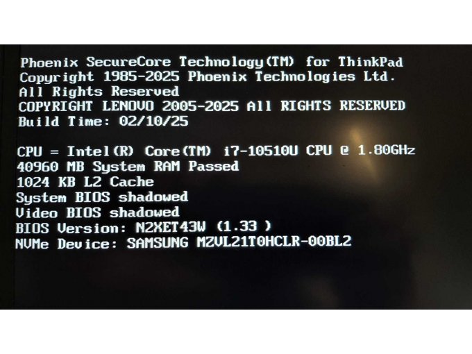 1 laptop, Lenovo ThinkPad T14 Gen. 1, zwart, Intel Core i7, 14" (ca. 35,56 cm) – foto 9 – kavel bij Zoll-Auktion, Frankfurt am Main