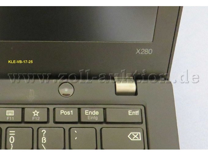 Notebook Typenbezeichnung X280 (Musterbild)