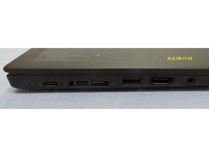 Notebook Anschlüsse linke Seite (Musterbild)