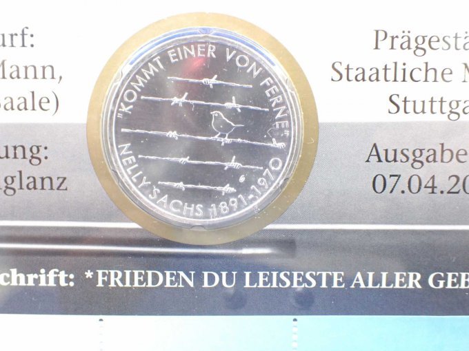 Bildseite der Münze