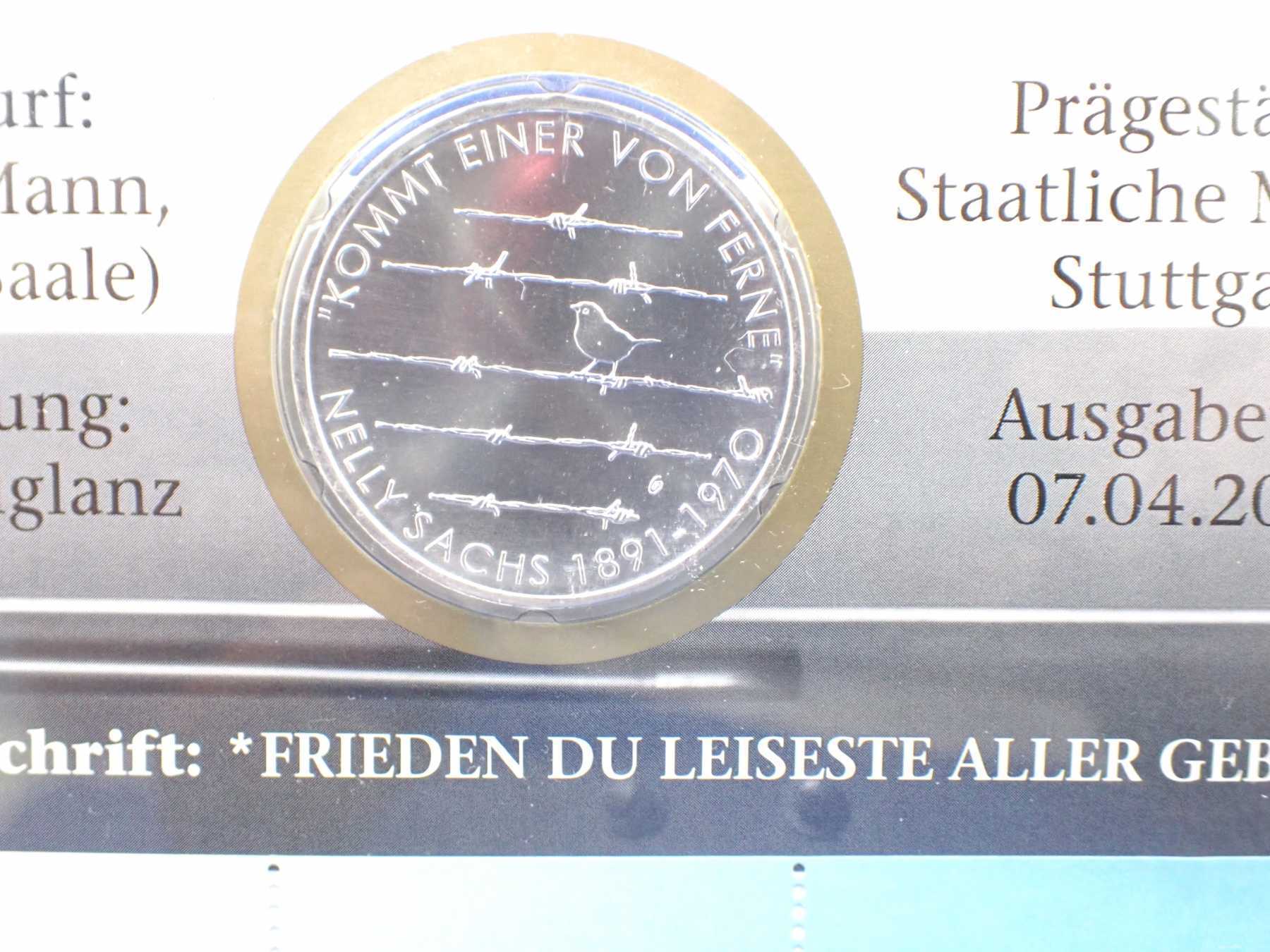 Bildseite der Münze