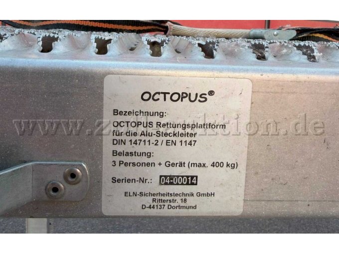 1 OCTOPUS Rettungsplattform für die Alu-Steckleiter – foto 4 – kavel bij Zoll-Auktion, Großräschen