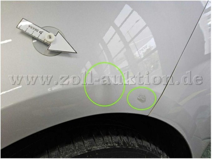 Seitenteil hinten links, eingedellt, smart repair