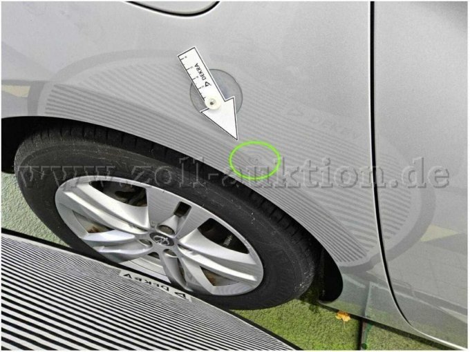 Seitenteil hinten rechts, eingedellt, smart repair 2