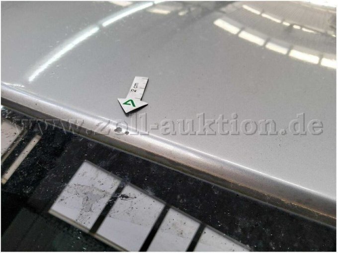 Dach vorn links Steinschlag auslegen und polieren 2