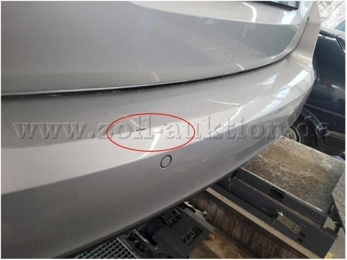 Stoßfänger hinten Lackierung