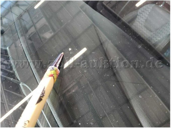 Frontscheibe, Steinschlag, Gebrauchsspur