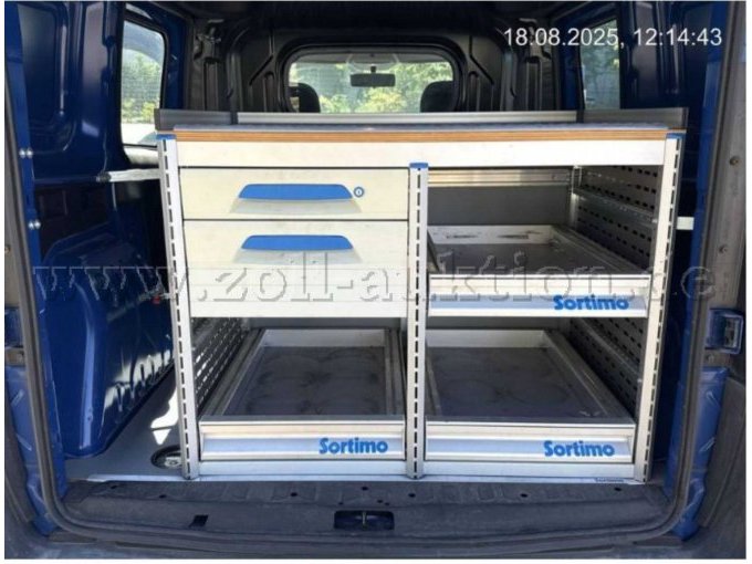 Sortimoeinbau hinten