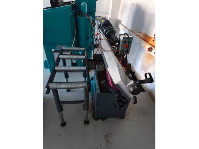 1 OPTIMUM OPTIsaw S 275 G metaalbandzaag, bouwjaar 2008, met rollenbaan – foto 3 – kavel bij Zoll-Auktion, Haldensleben