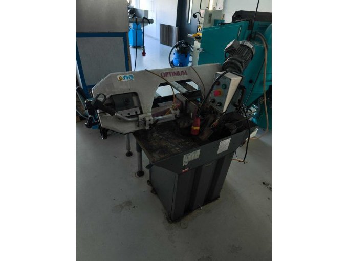 1 OPTIMUM OPTIsaw S 275 G metaalbandzaag, bouwjaar 2008, met rollenbaan – foto 2 – kavel bij Zoll-Auktion, Haldensleben